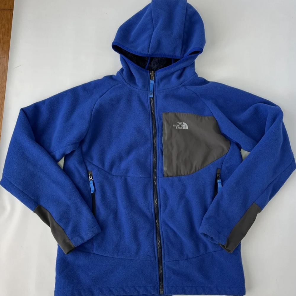 North Face fleece hoodie
